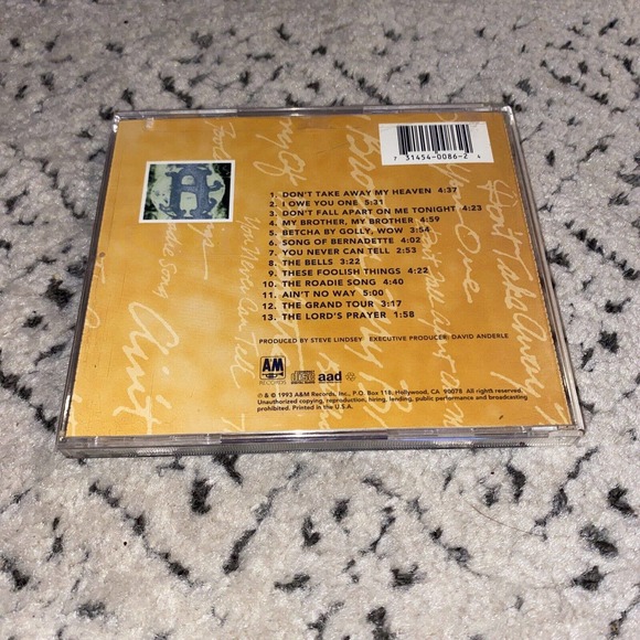 The Grand Tour by Aaron Neville (CD, Apr-1993, A&M (USA) - Picture 3 of 4